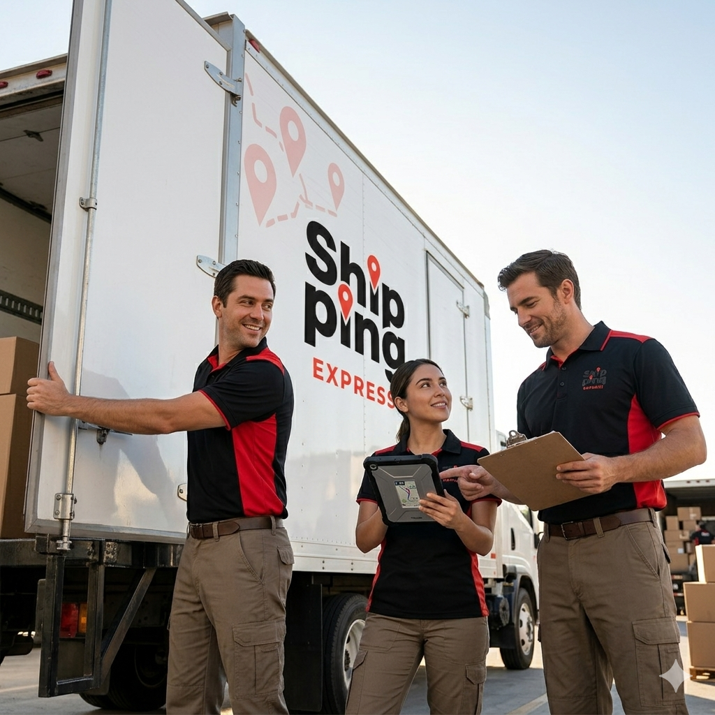 Professional logistics team